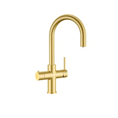 Kokande vatten Kran Kylt Mousserande